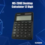 Casio MS-20UC - Desktop Calculator 12-Digit - Black - Image 3
