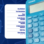 Casio MS-20UC - Desktop calculator 12 Digit - Blue - Image 6