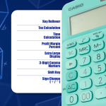 Casio MS-20UC - Desktop calculator 12 Digit - Green - Image 6