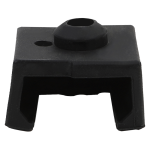 Creality Heating Block Silicone Cover (23x23x17) - Flame-Retardant Silicone - Black - Image 2