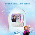 Disney Frozen Bluetooth Mini Karaoke Machine with Belt Hook - Image 3