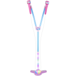 Disney Frozen Double Karaoke Mic Stand with Colourful Lights