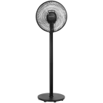 Elektra 30cm Stand Fan - Black