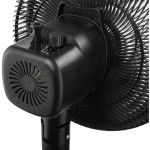 Elektra 30cm Stand Fan - Black - Image 3