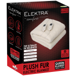 Elektra Comfort Electric Blanket - Queen - Fur - Image 2