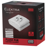 Elektra Comfort Electric Blanket - Queen - Fur - Image 3