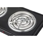 Elektra Double Spiral Hot Plate - Black - Image 5