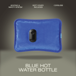 Elektra Hot Water Bottle - Blue - Image 2
