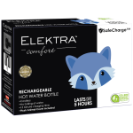 Elektra Hot Water Bottle - Blue Raccoon - Image 2