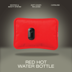 Elektra Red Hot Water Bottle - Image 2