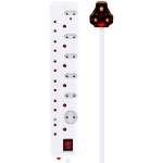 Ellies 12-Way High-Surge Multiplug 0.5m