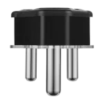 Ellies 16a Heavy-Duty Rubber Screw-on Plug Top - Black - Image 9
