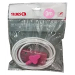 Ellies 2-Way Light-Duty Coloured Extension Lead - 5m - Image 3