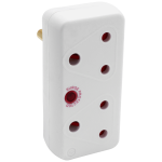 Ellies 2-Way Medium Surge Adaptor - White