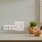 Ellies 3 Way Medium Surge adaptor Schuko,with type C + USB - Image 14