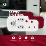 Ellies 3 Way Medium Surge Adaptor with Type C + USB - White - Image 11