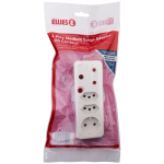 Ellies 4-Way Medium Surge Adaptor with Schuko - White - Image 8