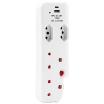 Ellies 4 Way Medium Surge adaptor with type C + USB - Image 4
