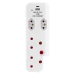 Ellies 4 Way Medium Surge adaptor with type C + USB - Image 8