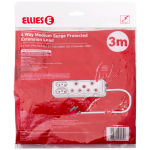Ellies 4 Way Medium Surge Extension Lead -3M - Image 6