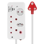 Ellies 4-Way Medium Surge Multiplug with USB-A+USB-C 0.5m - Image 10
