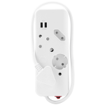 Ellies 4-Way Multiplug - 2 x USB 2.4a - 0.4m - Image 5
