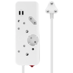 Ellies 4-Way Multiplug - 2 x USB 2.4a - 0.4m - Image 6