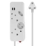 Ellies 4-Way Multiplug - 2 x USB 2.4a - 0.4m - Image 8