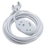 Ellies BTB Heavy Duty Extension Lead-20M-WT