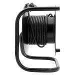 Ellies Heavy Duty Medium Surge Protected Extension Reel 10m - Black - Image 5