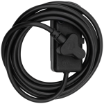 Ellies Side-by-Side Heavy-Duty Extension Lead - 3m - Black - Image 7