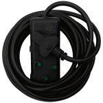 Ellies Side by Side Heavy Duty Extension Lead-5M-BK - Image 7