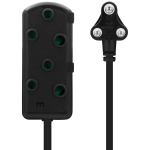 Ellies Side-by-Side Light-Duty Extension Lead - 3m - Black - Image 5