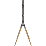 Ellies Solid series Fixed Easel TV Stand 45" - 70" - Image 2