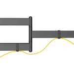 Ellies Solid Series Heavy Duty Full Motion TV Wall Mount 50" -105" - Image 10