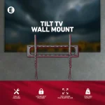 Ellies Solid Series Heavy Duty Tilt TV Wall Mount 60" - 120" TVs - Image 14