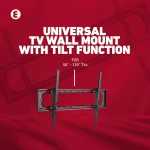 Ellies Solid Series Heavy Duty Tilt TV Wall Mount 60" - 120" TVs - Image 15
