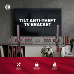 Ellies Solid Series Tilt Anti-Theft TV Bracket for 32'' - 90'' TV's - Image 17
