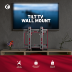 Ellies Solid series Tilt TV Wall Mount For 23" - 42" TVs - Image 19