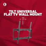 Ellies Solid series Tilt Tv Wall Mount For 32" - 55" TVs - Image 18