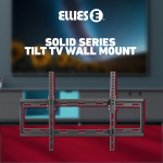 Ellies Solid series Tilt Tv Wall Mount For 37" - 70" TVs - Image 21
