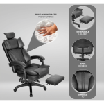 Emperor High Back Chair - Black - Image 3