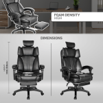 Emperor High Back Chair - Black - Image 4