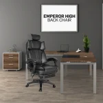 Emperor High Back Chair - Black - Image 6
