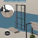 Everfurn Caprese Folding Bookshelf - Image 6