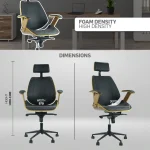 Everfurn Cleo High Back Office Chair - Image 2