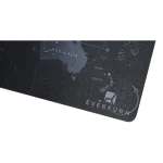 Everfurn Desk Mat - World Map - Large - Black - Non-Slip - Image 3