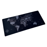 Everfurn Desk Mat - World Map - Large - Black - Non-Slip - Image 7