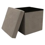 Everfurn Dreambox Ottoman with Storage - Brown - Image 4