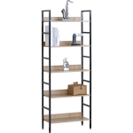 Everfurn Ethan Bookshelf - Oak - Image 2